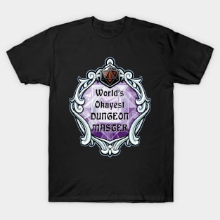 Amulet World's Okayest Dungeon Master T-Shirt